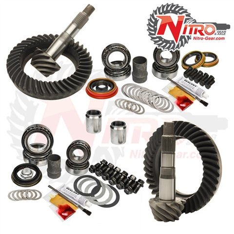 Toyota 1995.5-2004 Tacoma & 2000-2006 Tundra, without E-Locker, Choose Ratio, Nitro Front & Rear Gear Package Kit - Bullet Proof Fabricating
