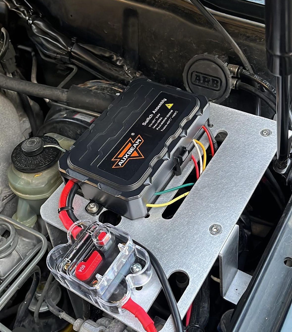 BPF 80 series Land cruiser Fuse block mount - Bullet Proof Fabricating