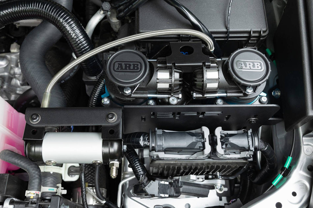 BPF 2025+ 4runner twin compressor mount - Bullet Proof Fabricating