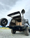 BPF 80 series Land Cruiser adjustable storage shelf/attic - Bullet Proof Fabricating