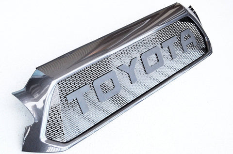 2012-2015 Toyota Tacoma Grill BPF - 2012-2015 Toyota Tacoma Raptor Style Completed Grill - Bullet Proof Fabricating